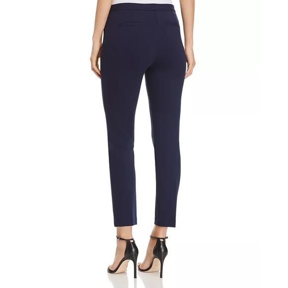 Kobi Halperin Alexandra Double-knit Pants Womens 2 Navy Blue Classic Ankle - Picture 5 of 11